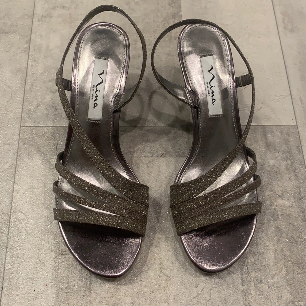 Nina sparkly heels